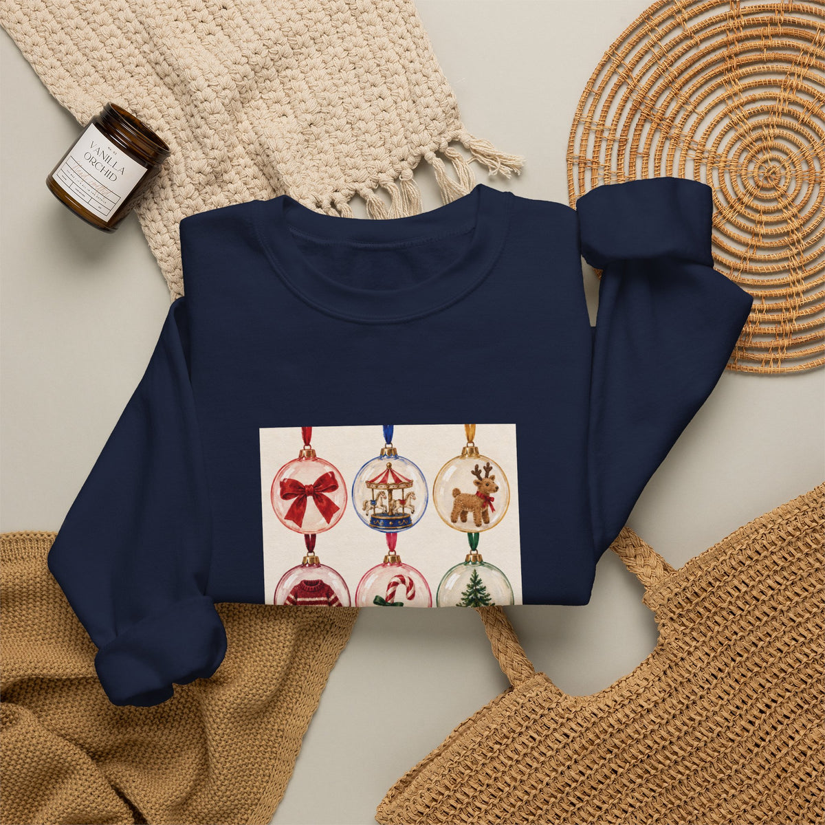 Christmas Ornament Sweatshirt
