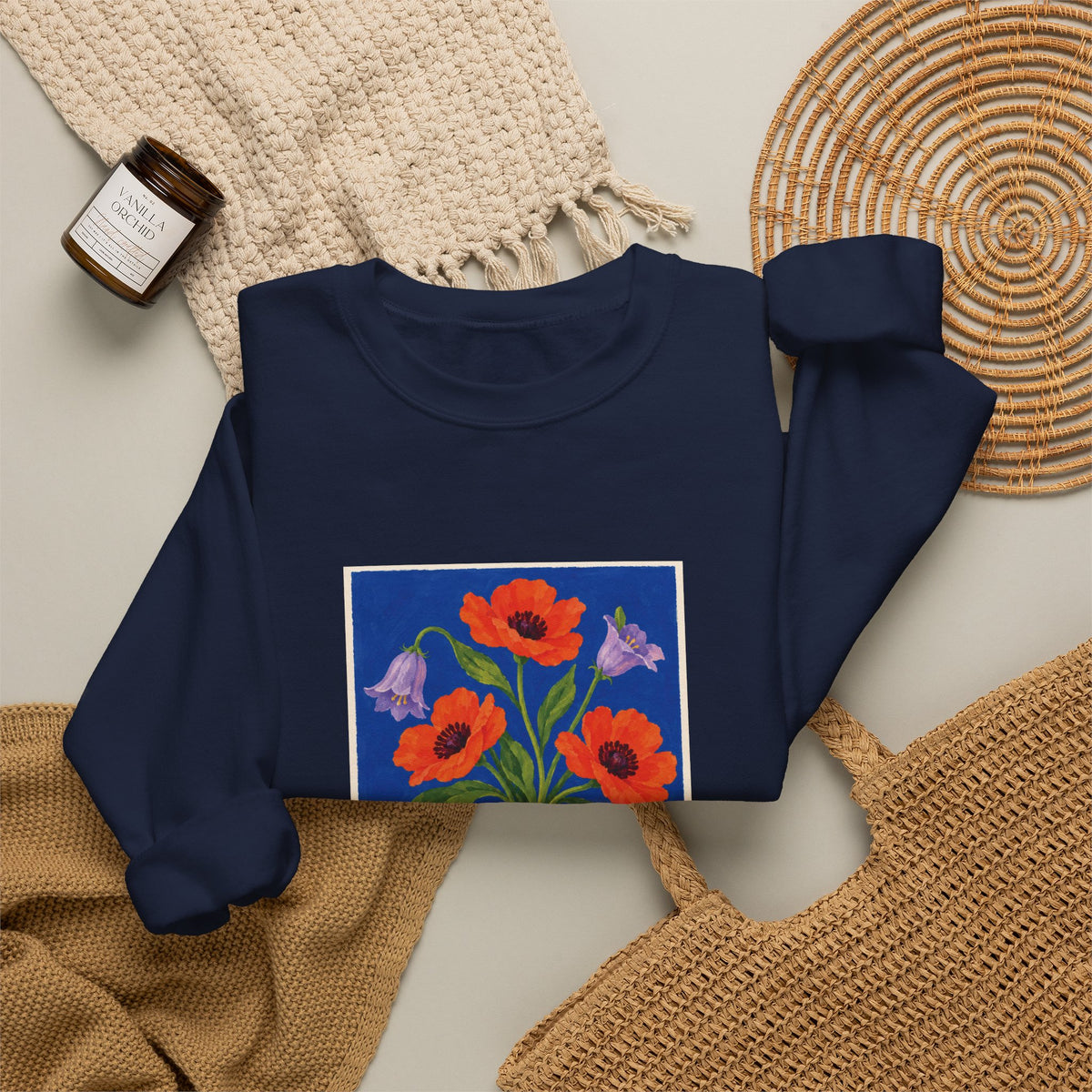 Floral Graphic Sweatshirt