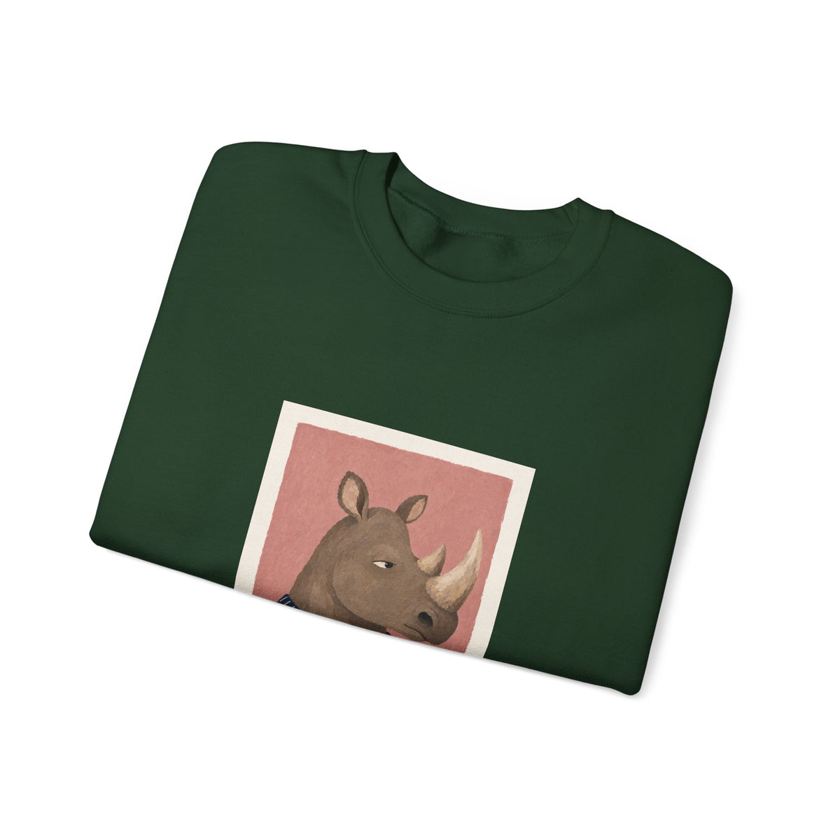 Rhino Portrait Sweatshirt