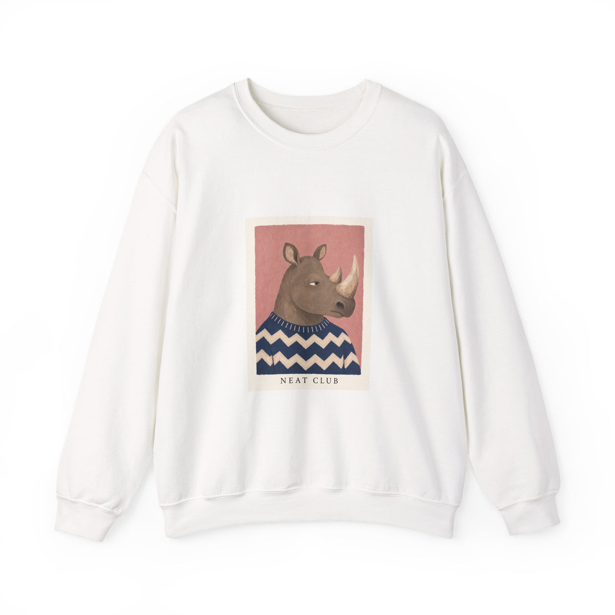 Rhino Portrait Sweatshirt