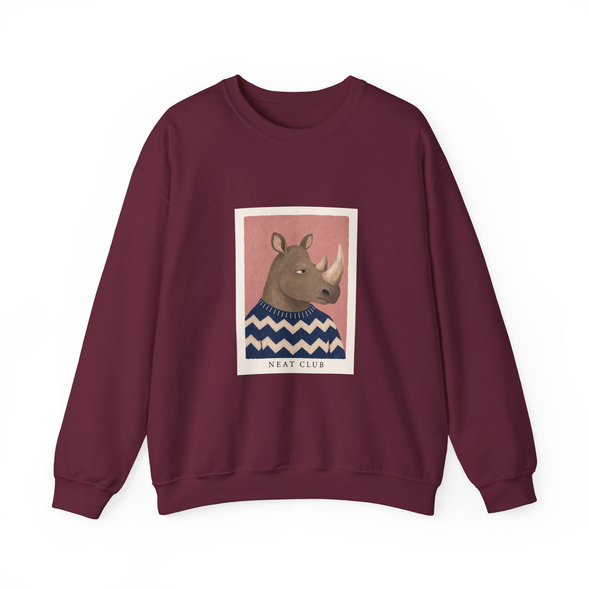 Rhino Portrait Sweatshirt