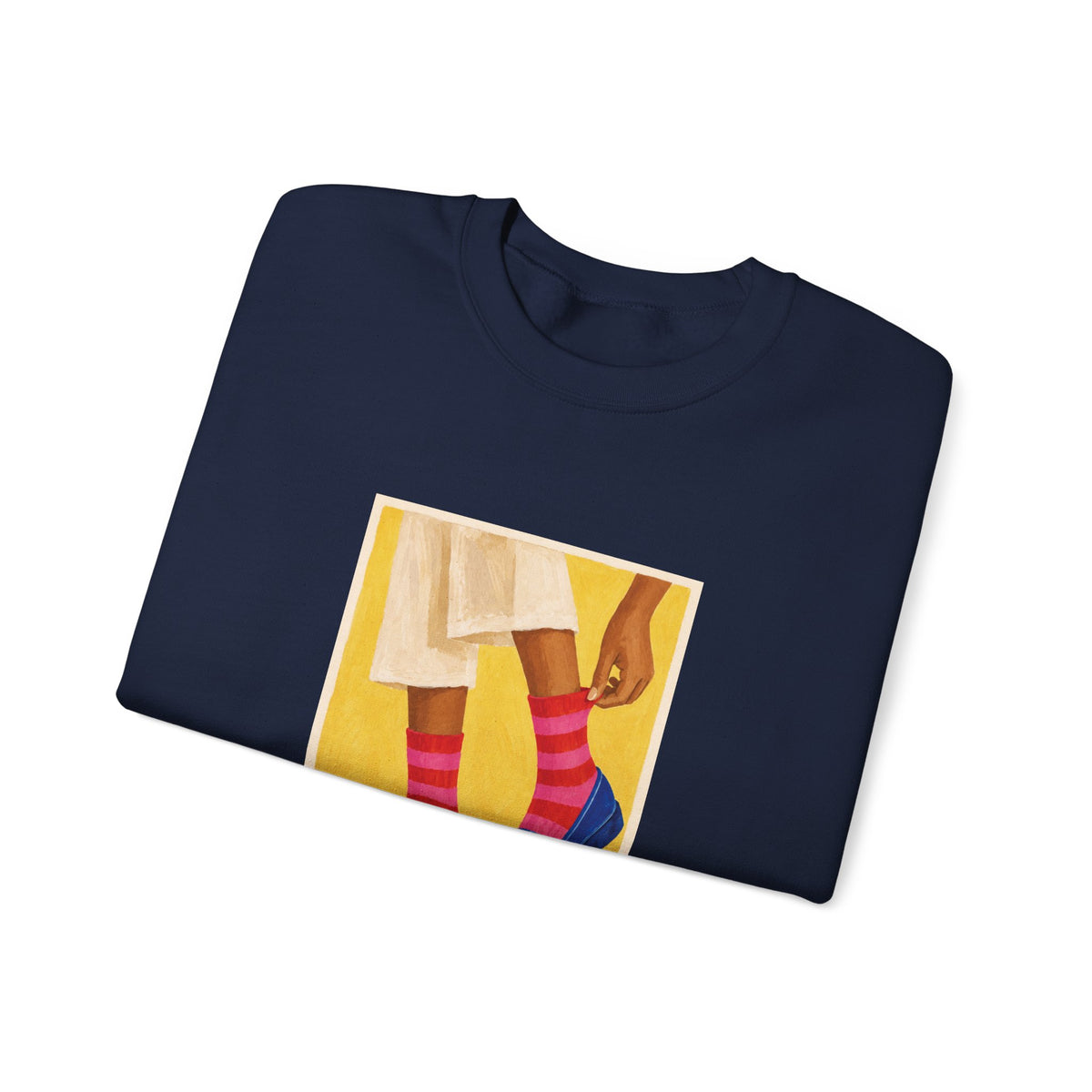 Retro Socks & Loafers Sweatshirt