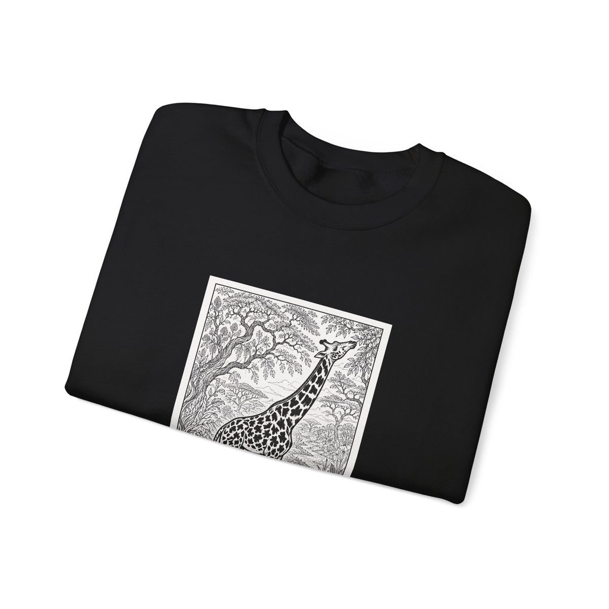 Giraffe Graphic Sweatshirt