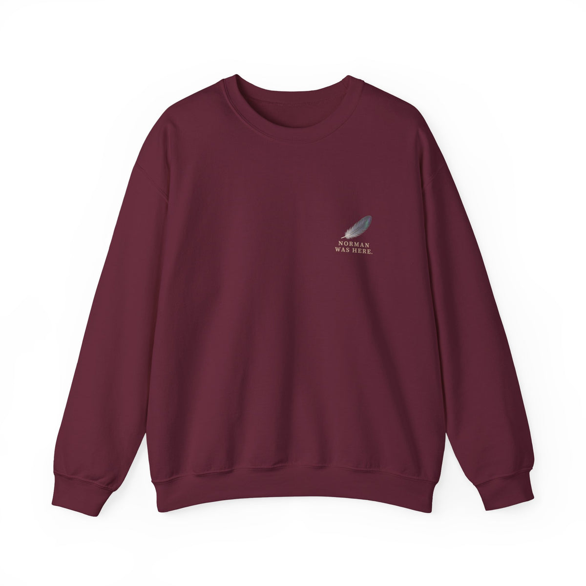 Norman Left a Feather Sweatshirt