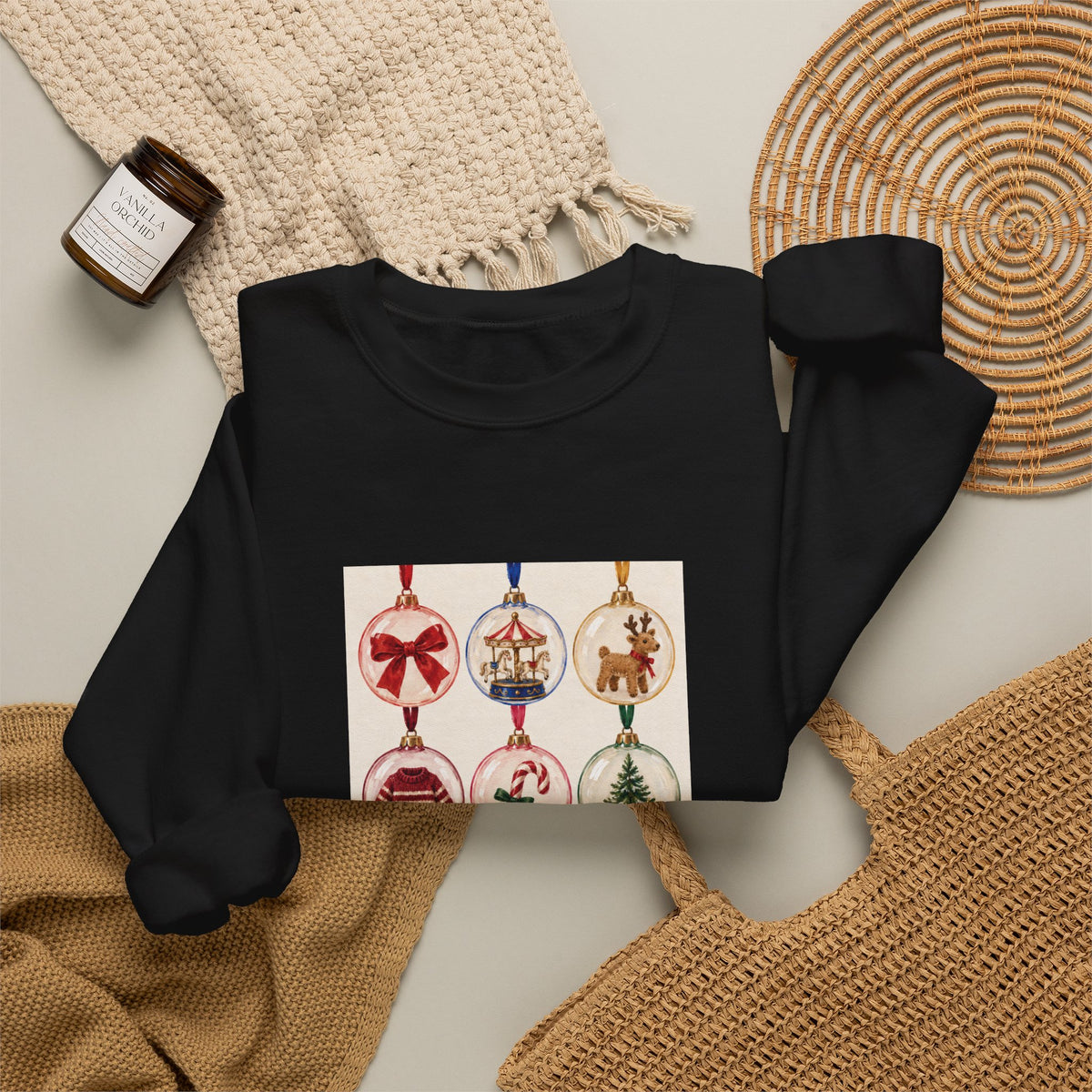 Christmas Ornament Sweatshirt