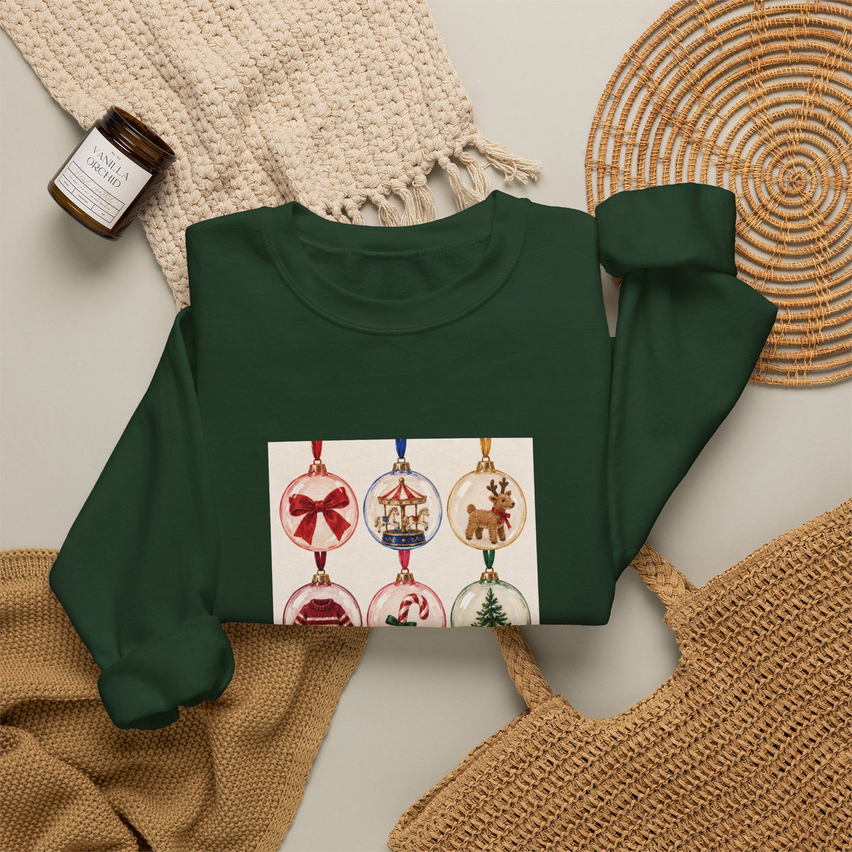 Christmas Ornament Sweatshirt