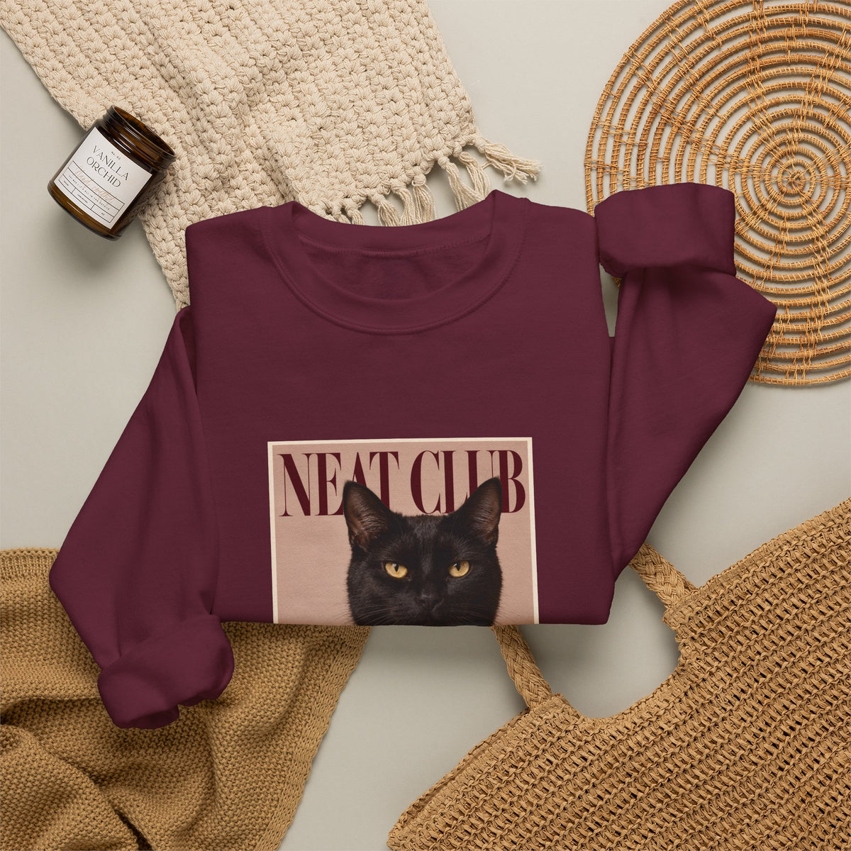 Black Cat Sweatshirt