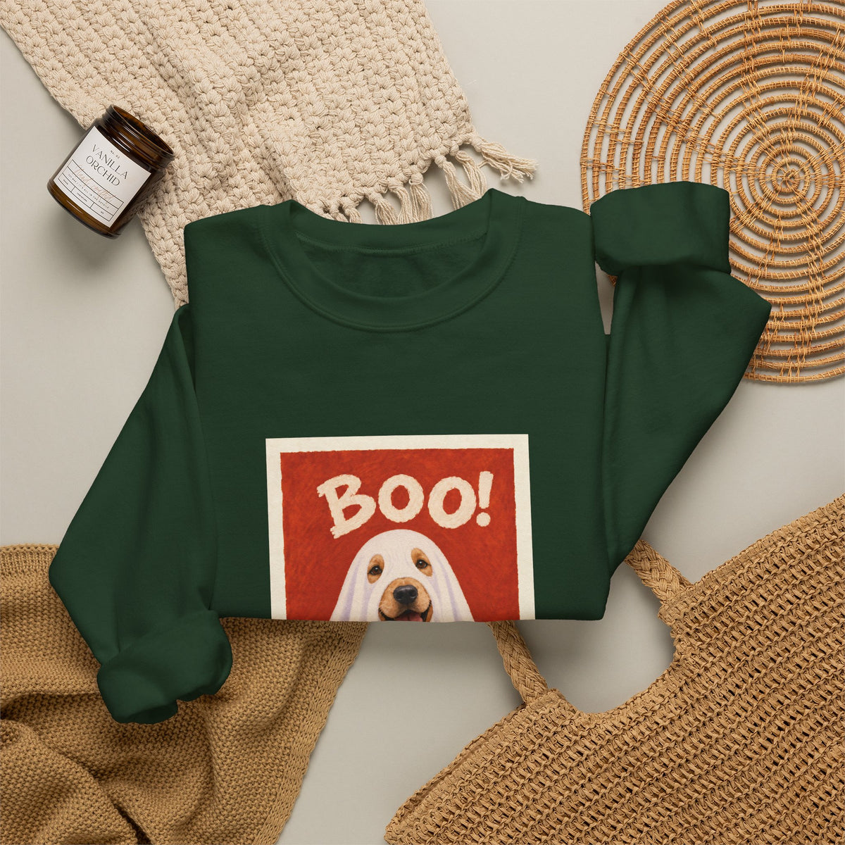 Golden Retriever Halloween Sweatshirt