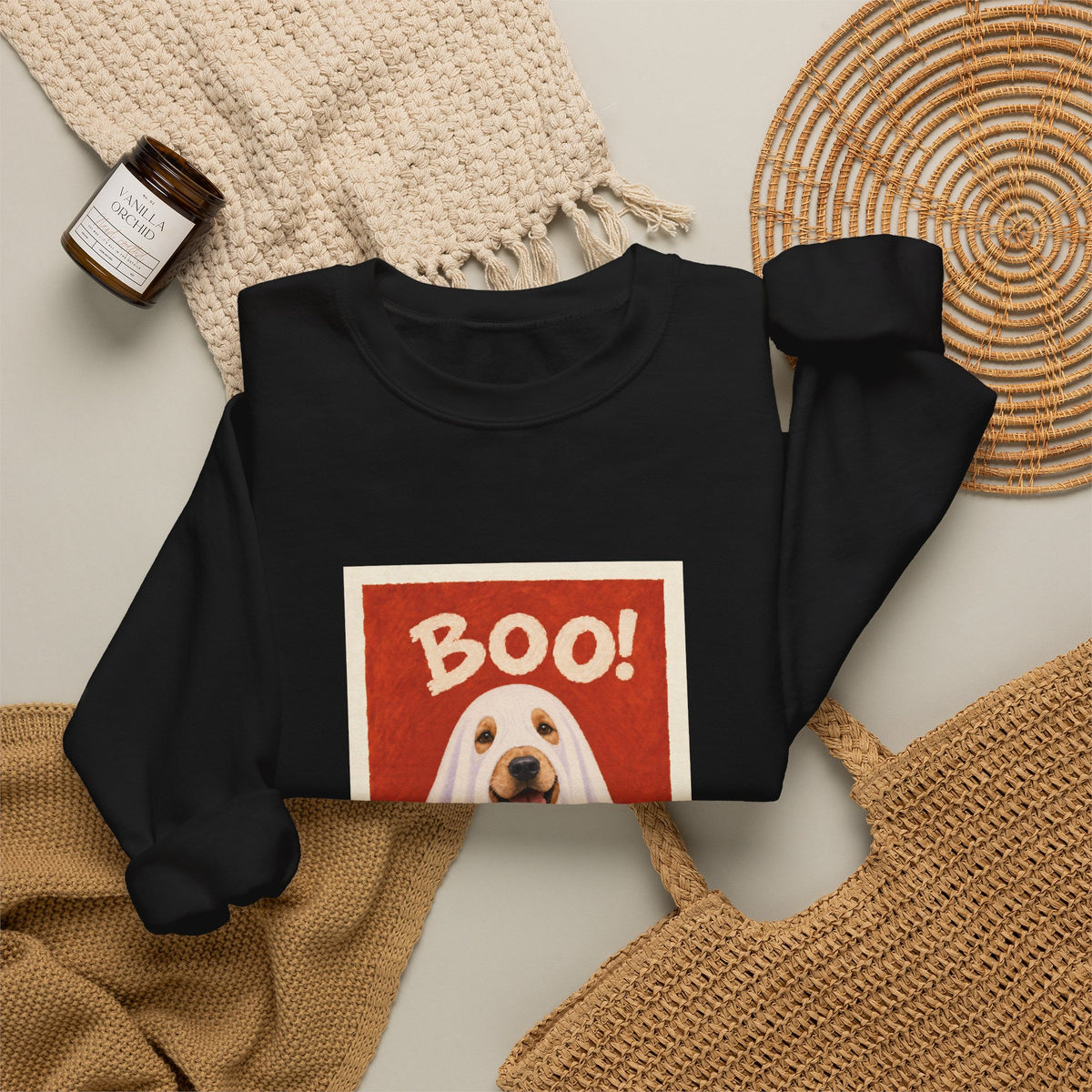 Golden Retriever Halloween Sweatshirt