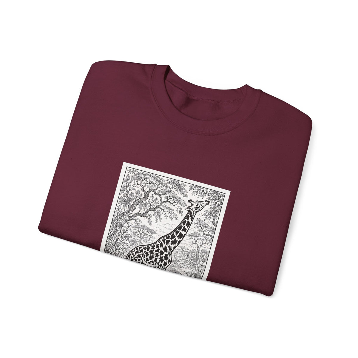 Giraffe Graphic Sweatshirt