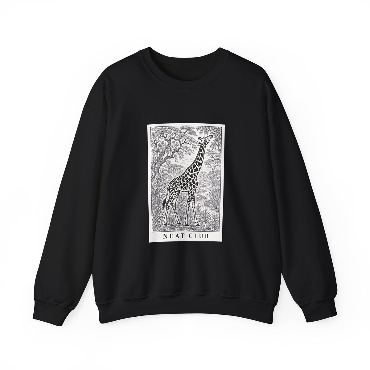 Giraffe Graphic Sweatshirt
