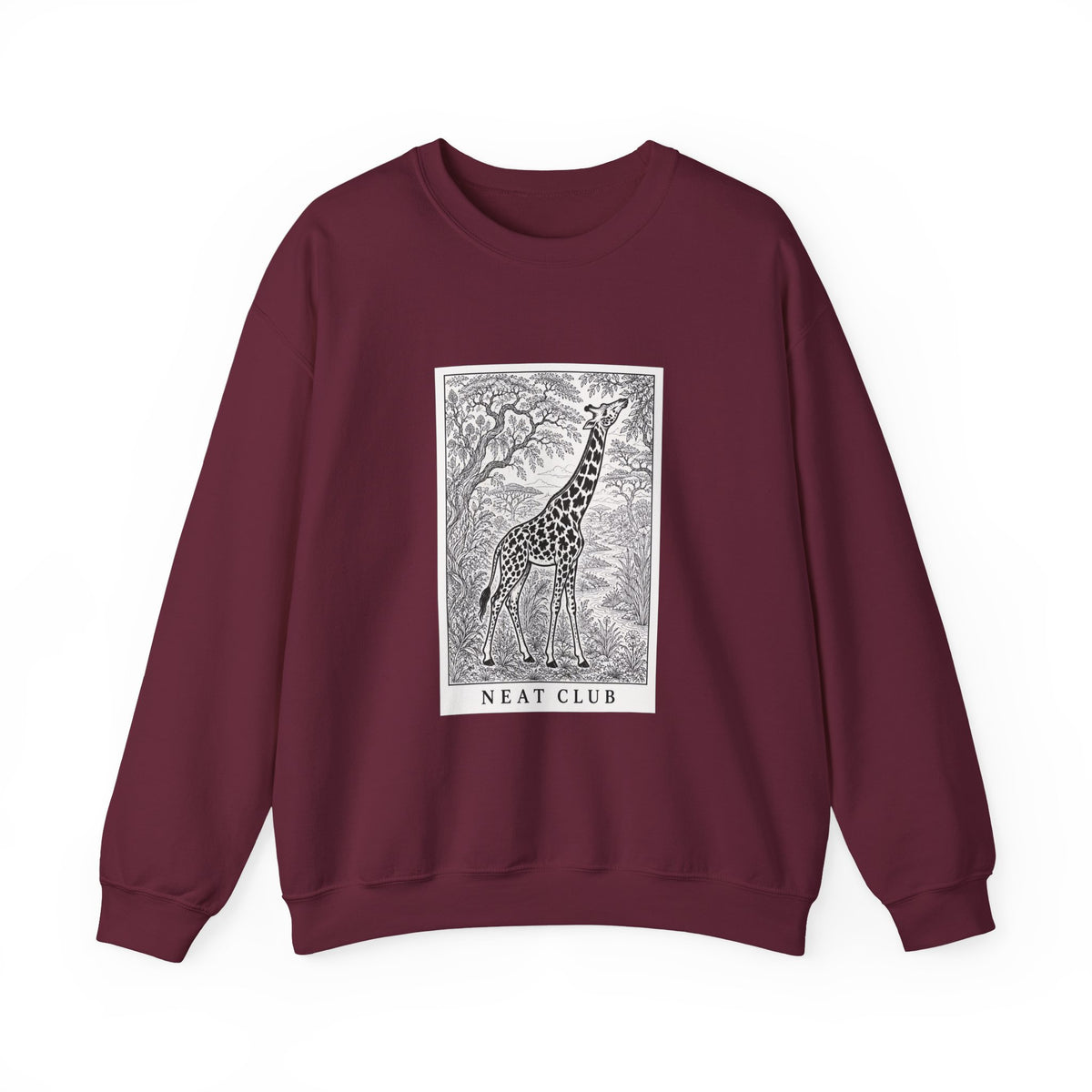 Giraffe Graphic Sweatshirt