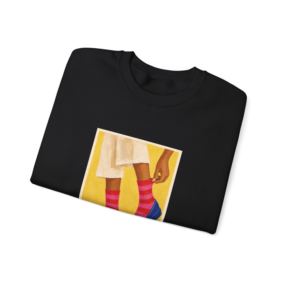Retro Socks & Loafers Sweatshirt