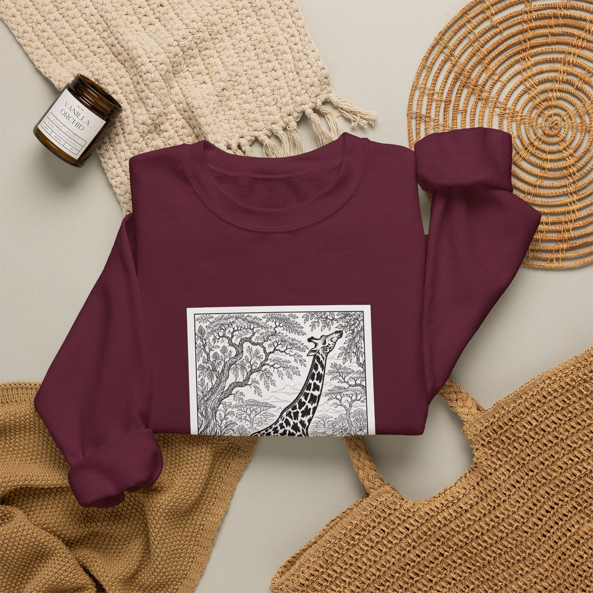 Giraffe Graphic Sweatshirt