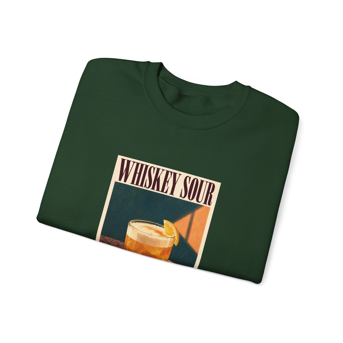 Whiskey Sour Cocktail Sweatshirt