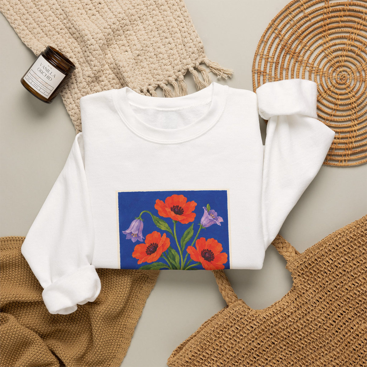 Floral Graphic Sweatshirt