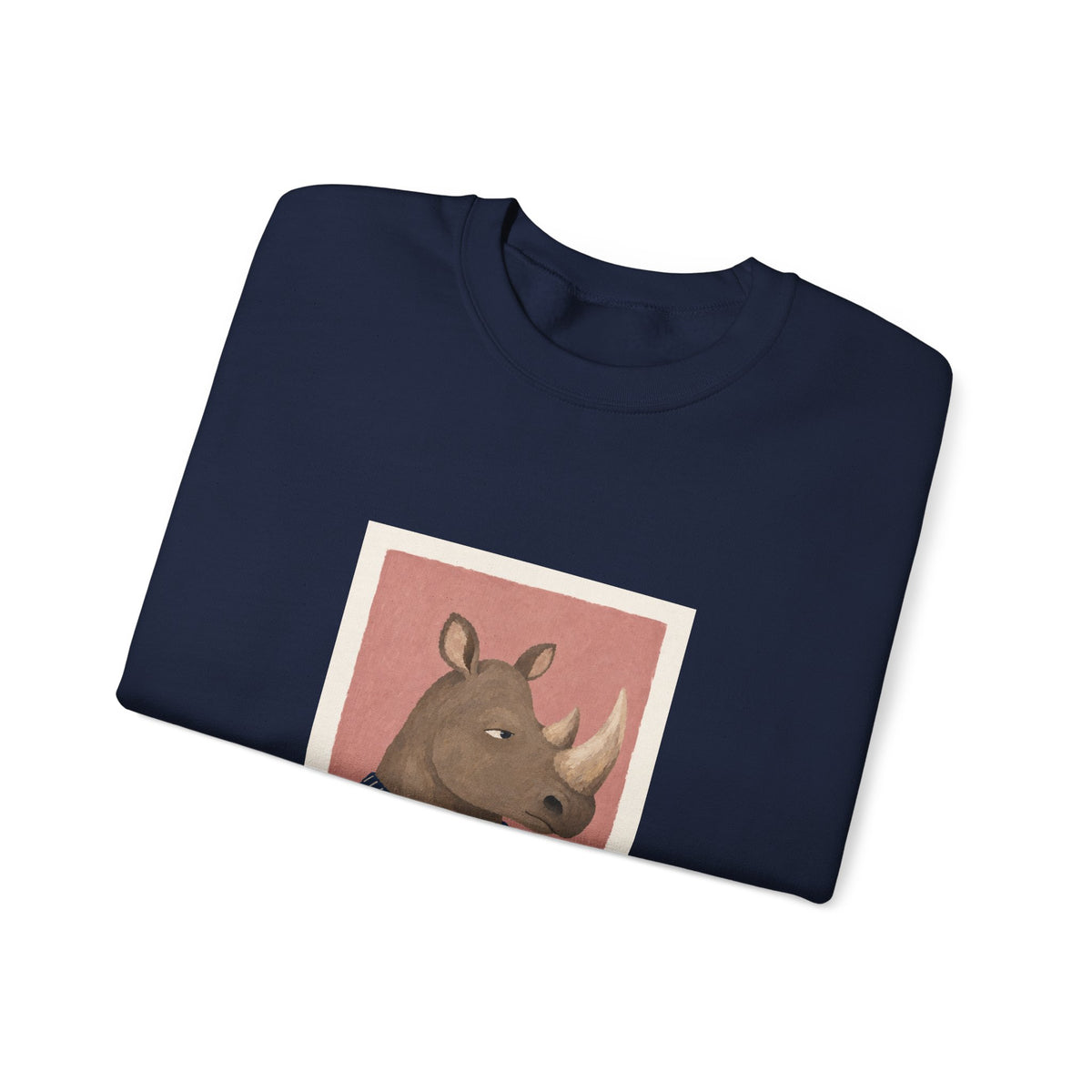 Rhino Portrait Sweatshirt