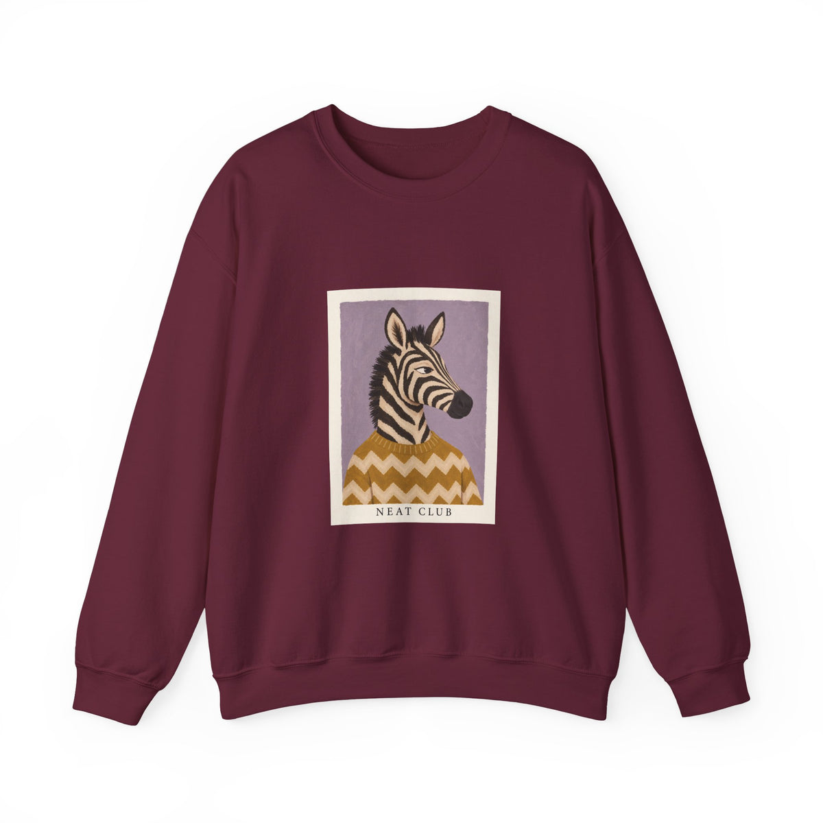 Zebra Graphic Sweatshirt