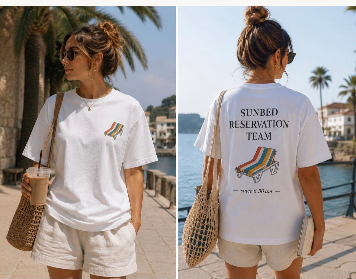 Sunbed Reservation Team T-shirt