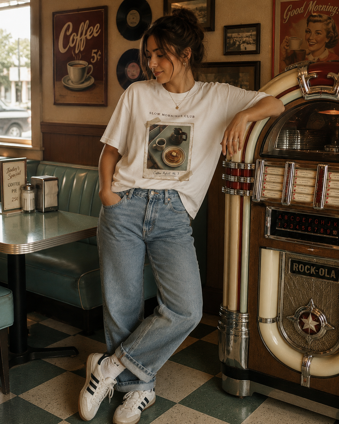 Vintage Coffee Lover T-Shirt