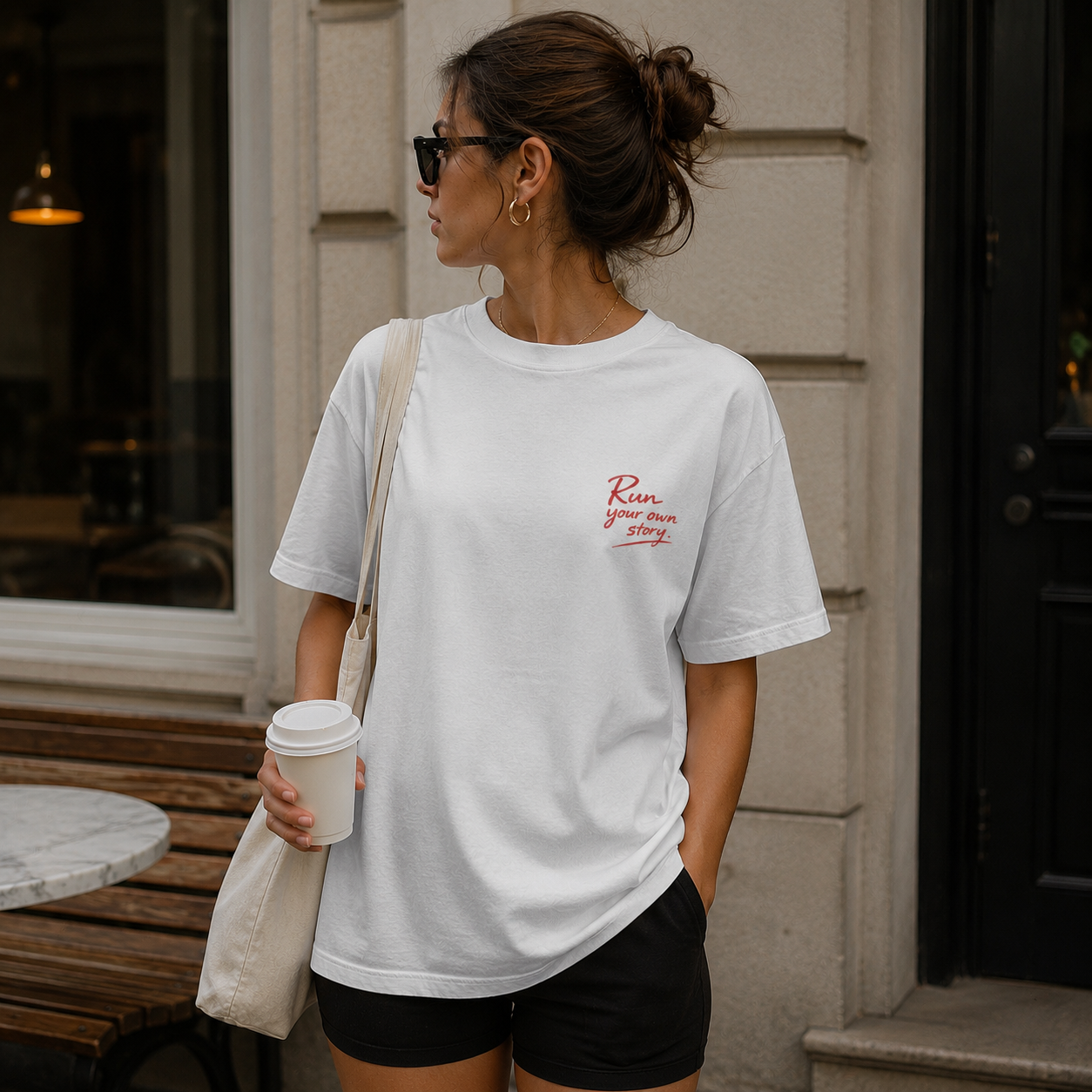 Run Your Own Story - Running Graphic T-Shirt