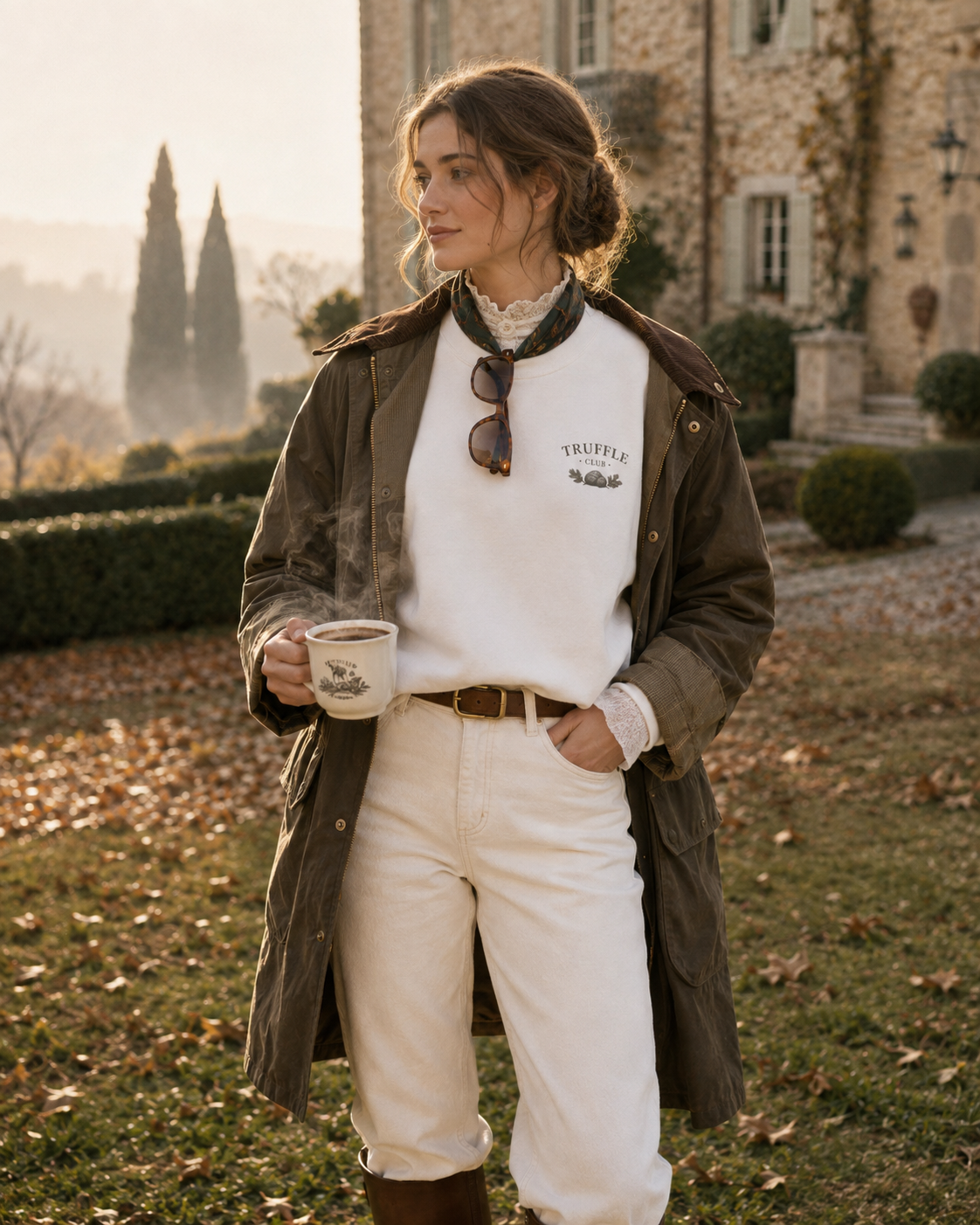 Truffle Club Graphic Sweatshirt
