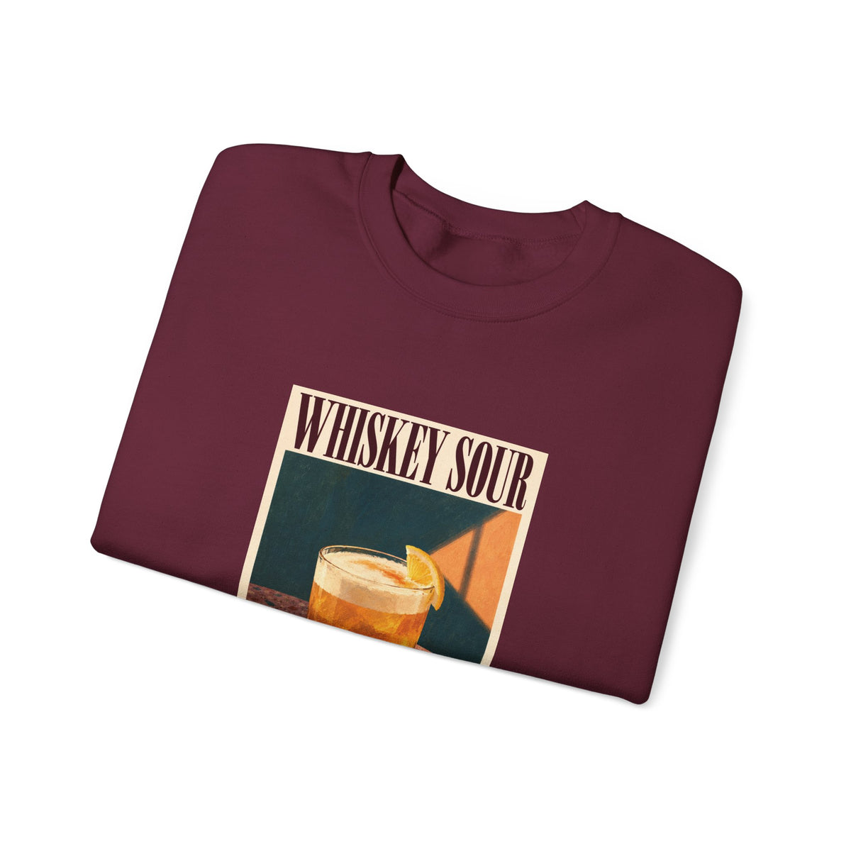 Whiskey Sour Cocktail Sweatshirt
