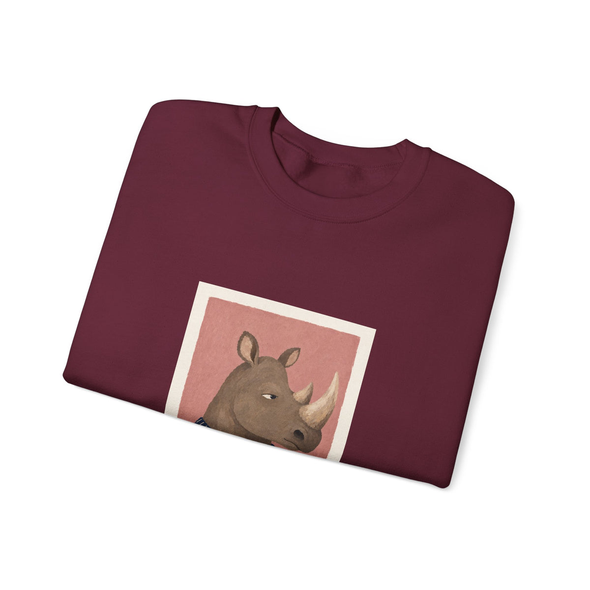 Rhino Portrait Sweatshirt