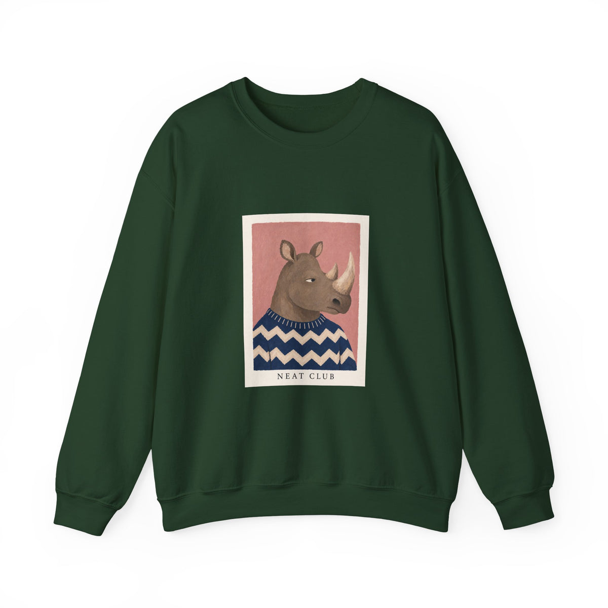 Rhino Portrait Sweatshirt