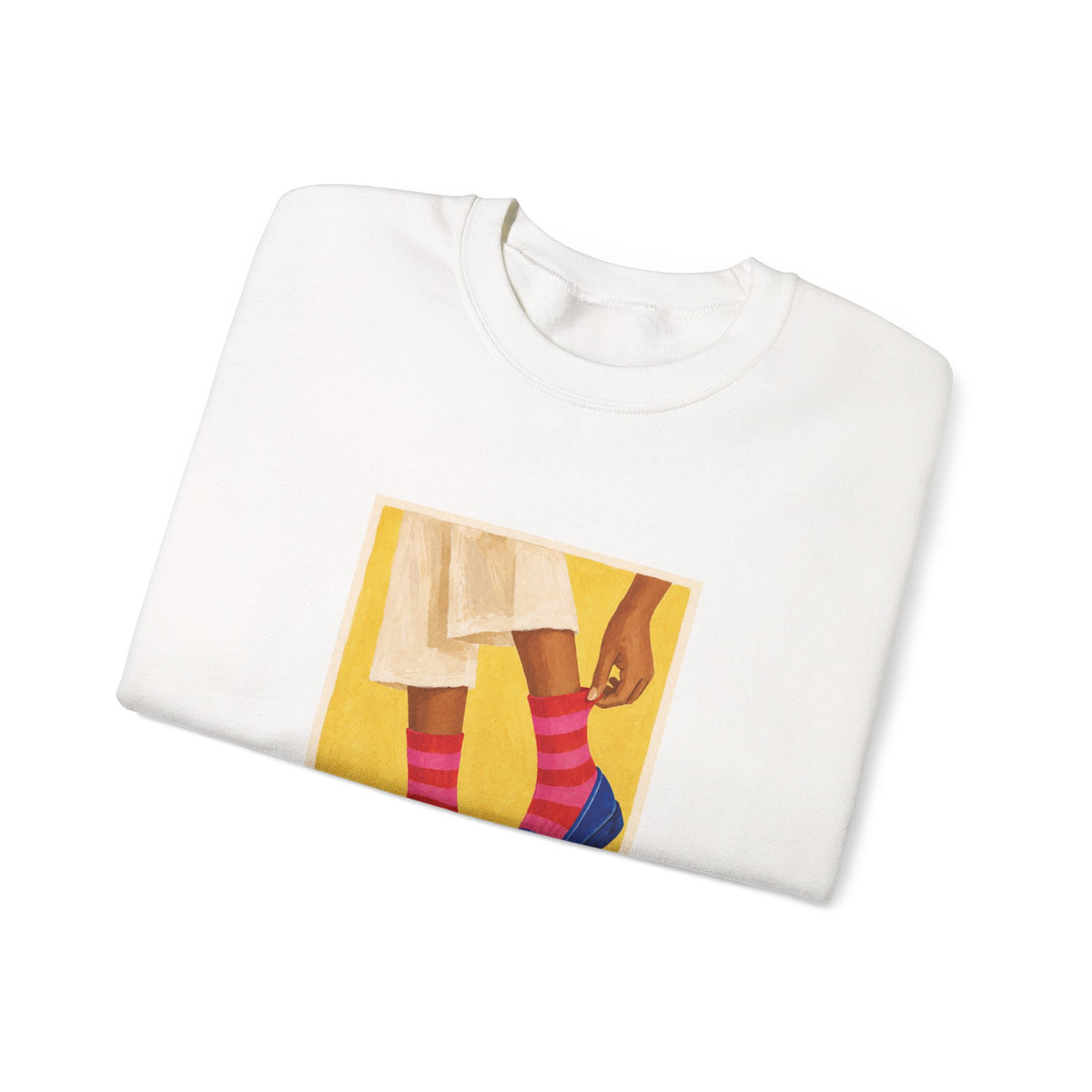 Retro Socks & Loafers Sweatshirt
