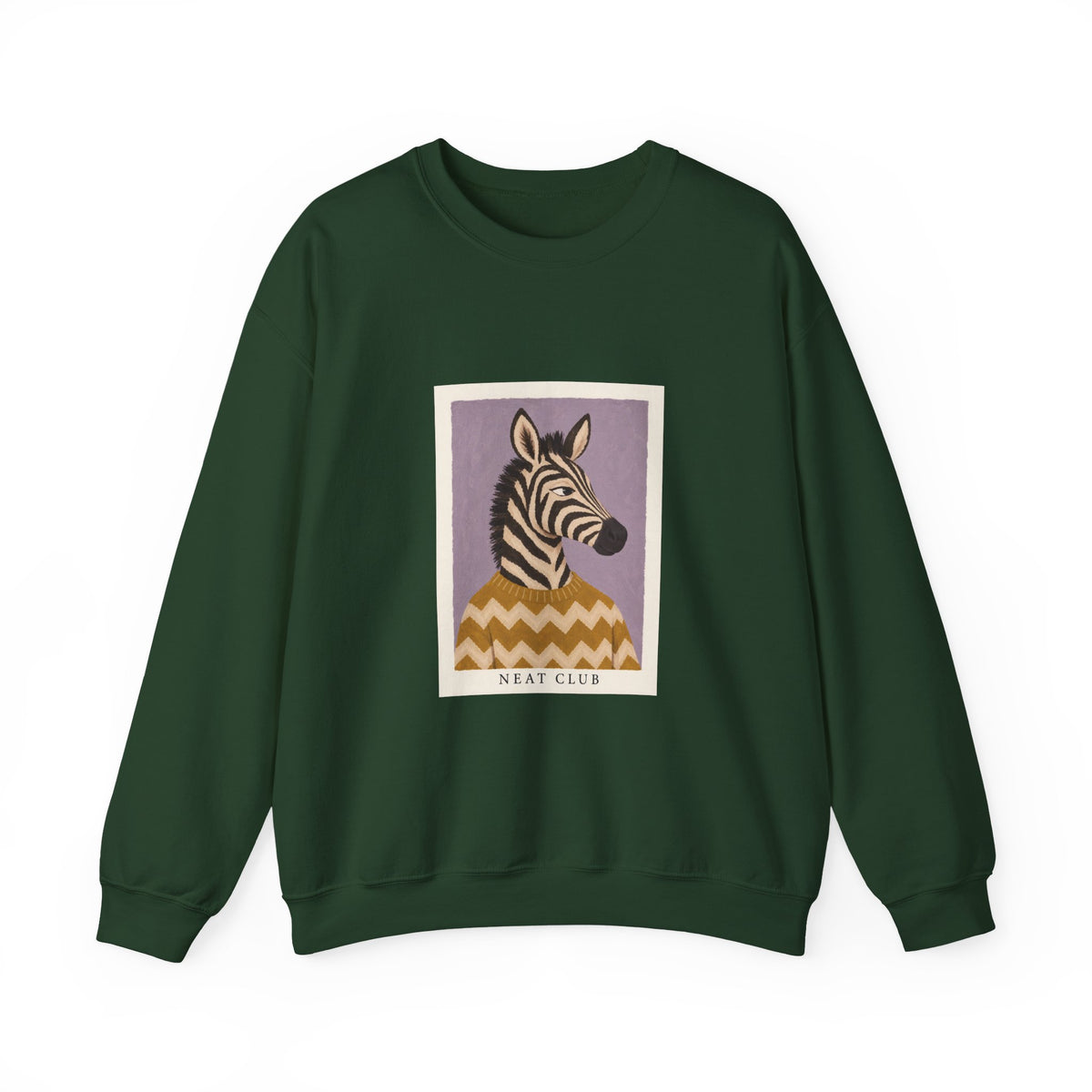 Zebra Graphic Sweatshirt