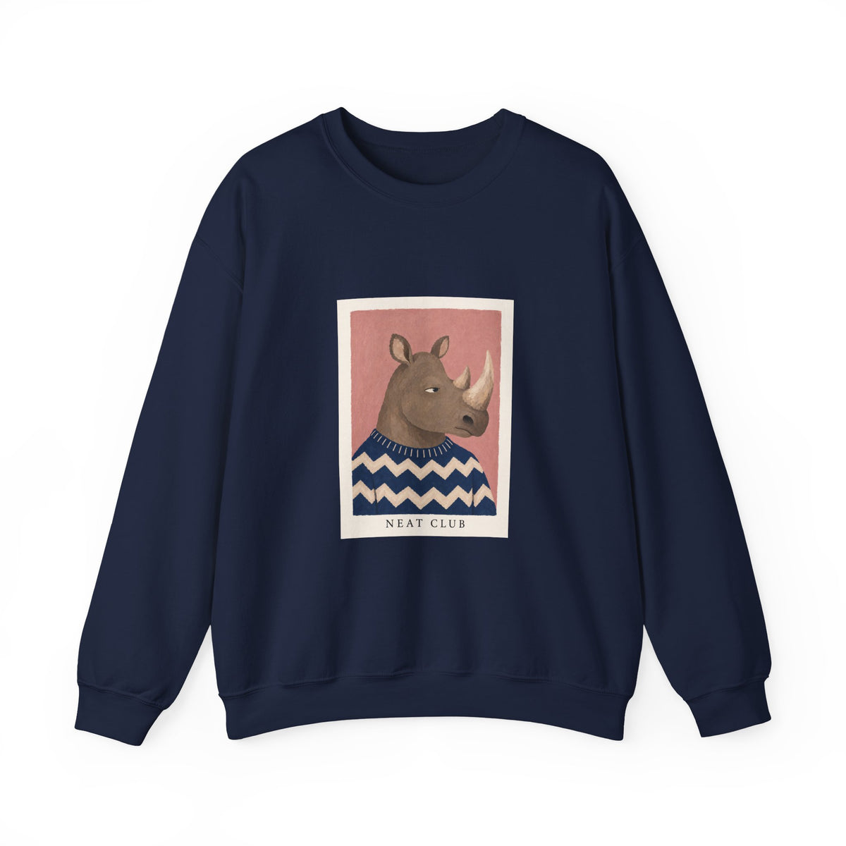 Rhino Portrait Sweatshirt