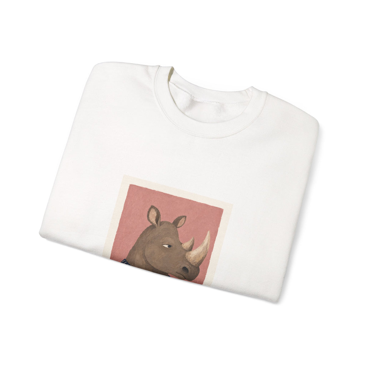 Rhino Portrait Sweatshirt